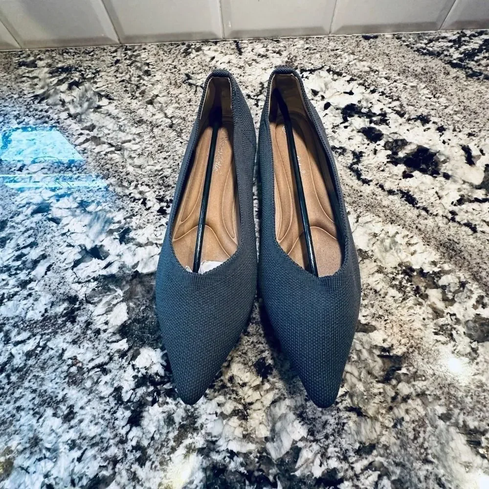 NWOT Grey Flats